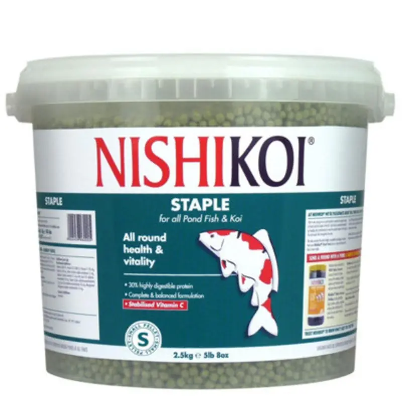 Nishikoi Staple Pellet 2.5Kg 2500G Small