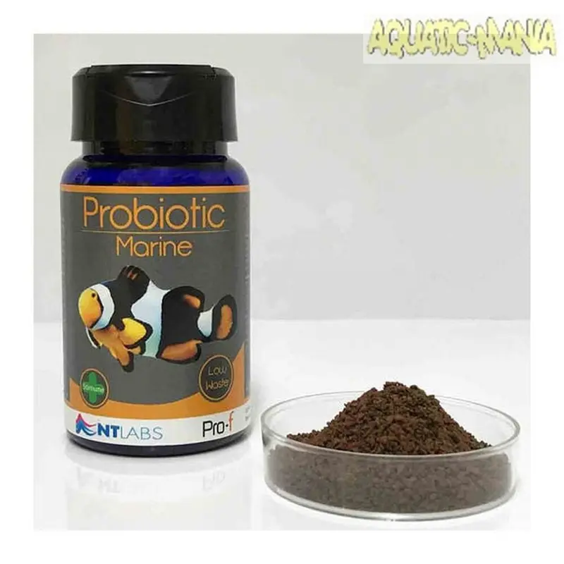 Nt Labs Pro-F Probiotic Marine Fish Food, 0.8-1.5Mm Granules Fg251 45G