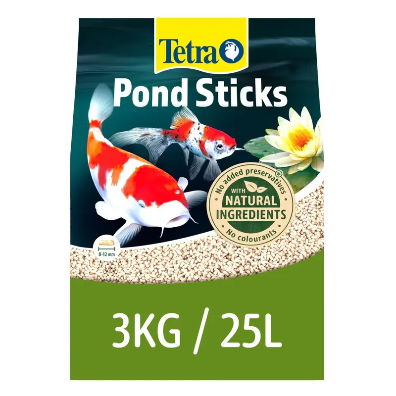 Tetra Pond Fish Food Sticks - Biologically Balanced For Pond Fish 3Kg