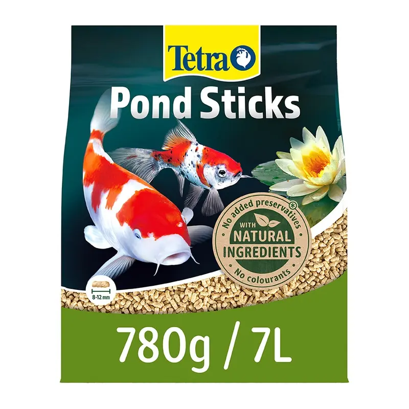 Tetra Pond Floating Sticks Complete Koi Goldfish Pond Fish Food 780G