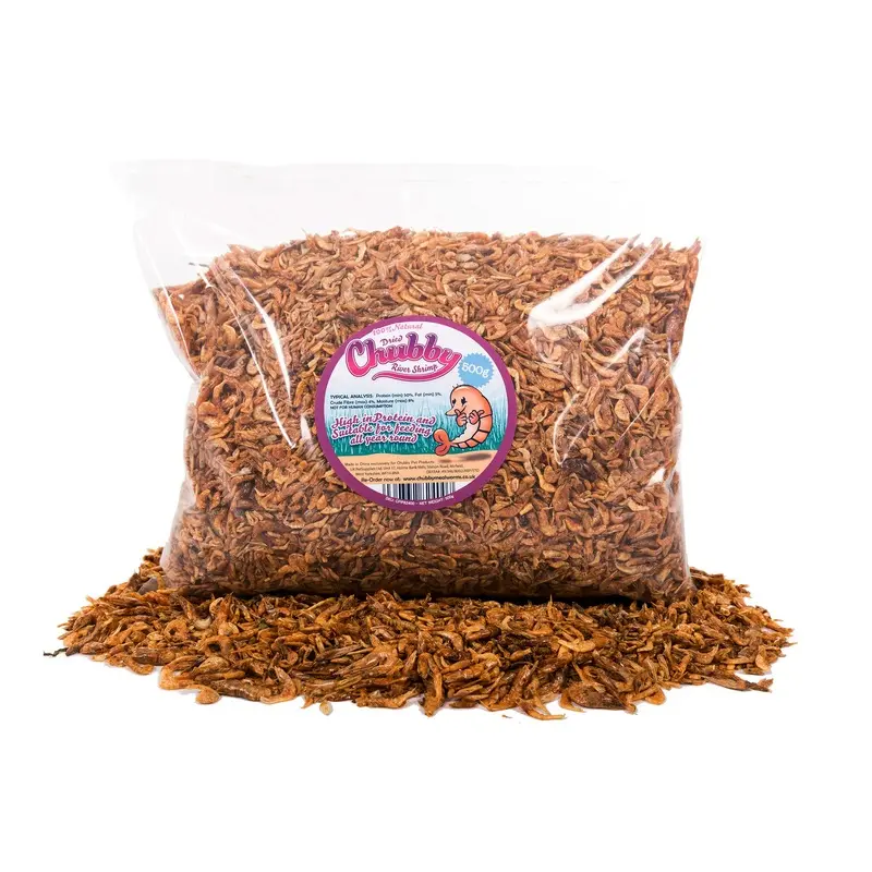 500g Chubby Dried River Shrimp Natural Fish Food Koi Terrapin Turtle Cichild