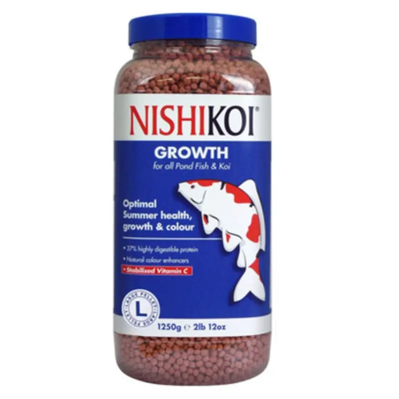 B&Q Nishikoi Growth 1250G Fish Food Large Pellet