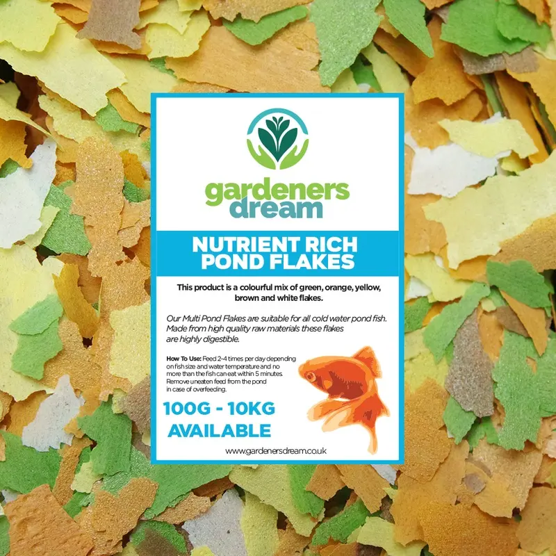 Gardeners Dream Light Multi-Pond Flakes - 1Kg