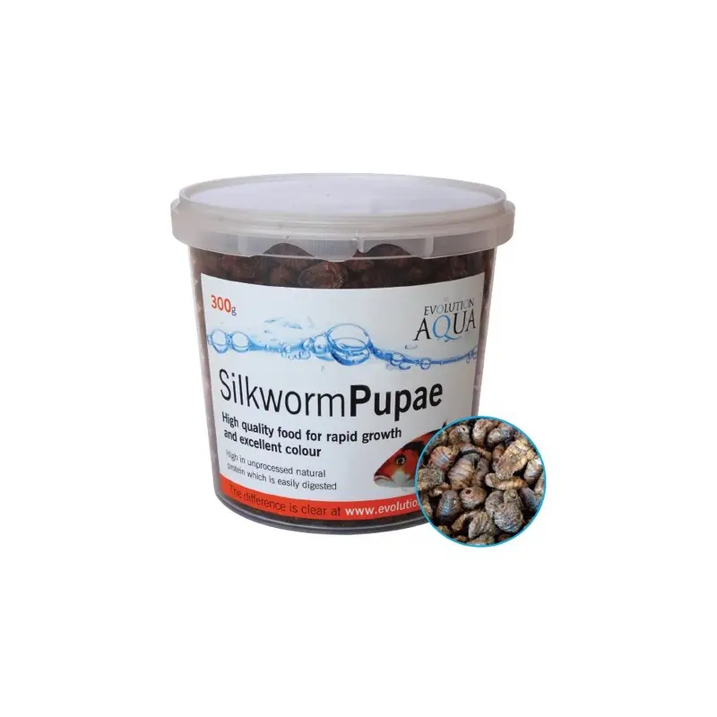 New Evolution Aqua (1.6Kg) Pond Treats Silkworm Pupae 1.6Kg
