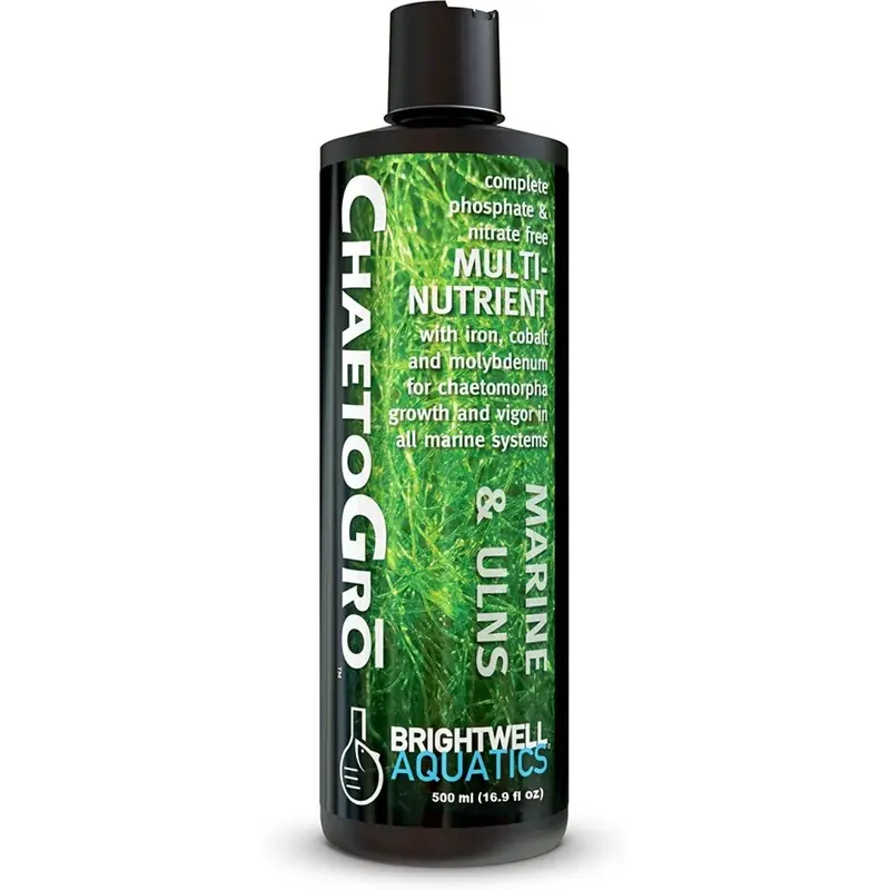 Brightwell Chaeto Gro For Cheato Growth In Reef Systems 500Ml