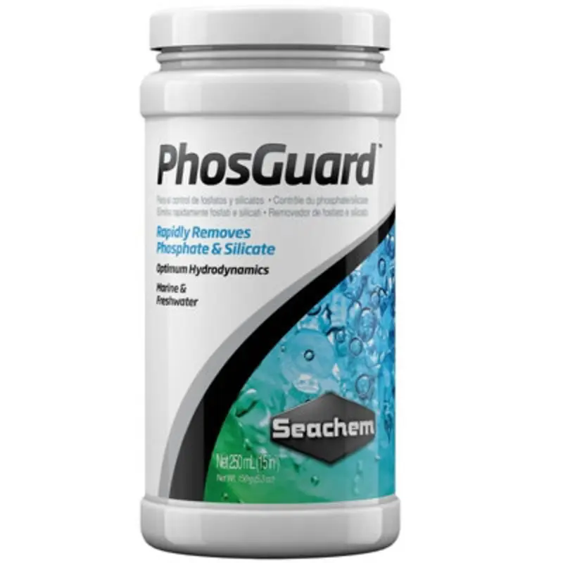 Seachem Phosguard Phosphate Silicate Remover Filter Media 250Ml Coral