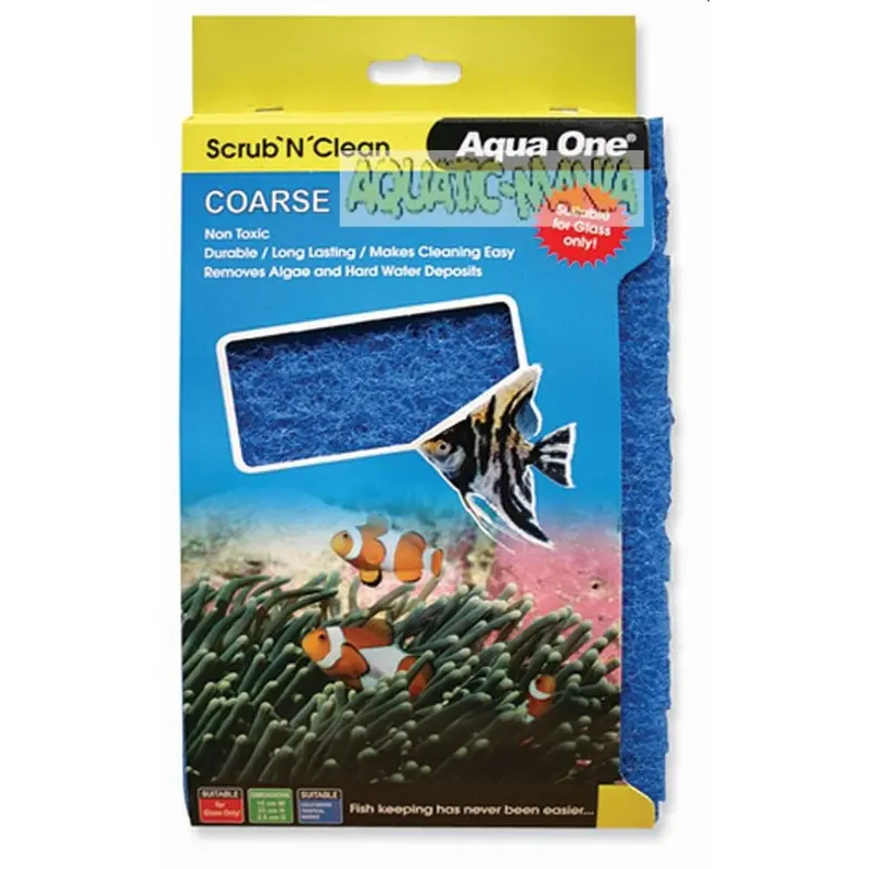 Aqua One Scrub N Clean Algae Pad Coarse 23202 Large