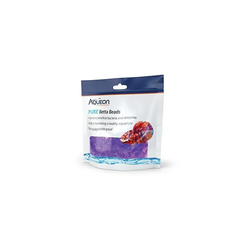 Aqueon Purple Pure Betta Beads 8.8 Oz 8.8Oz