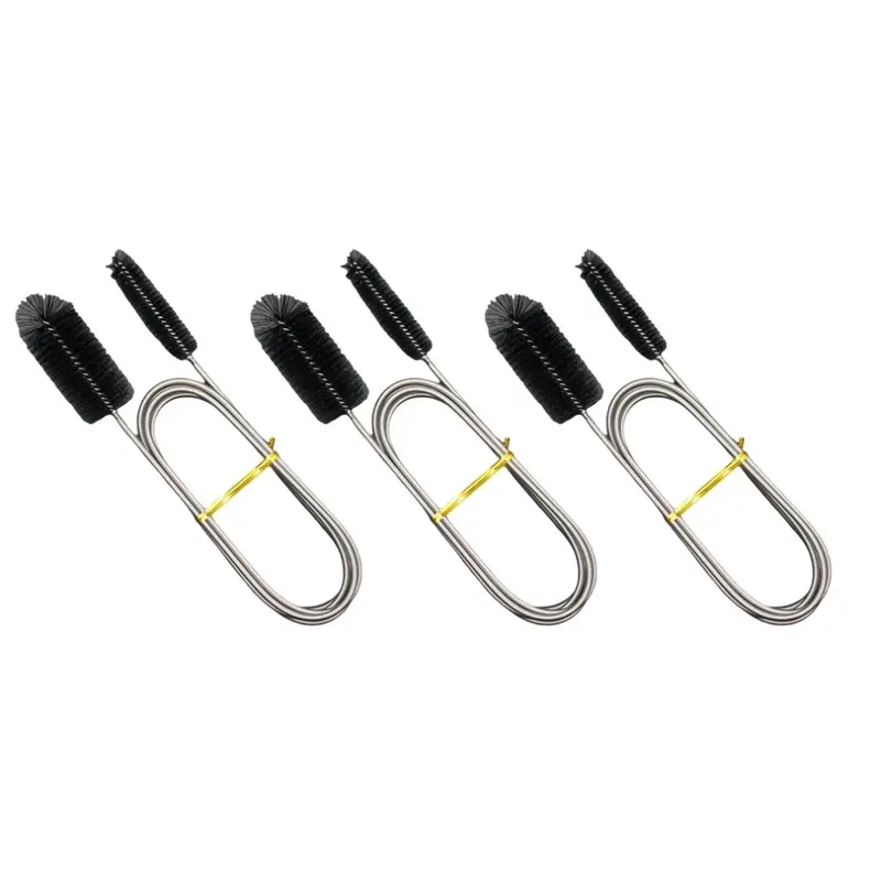 Black Fish Tank Pipe Cleaning Brush Aquarium Cleaning Brush Small