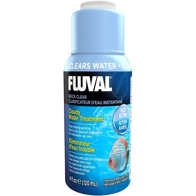 Fluval Quick Clear Aquarium Water Clarifier 120 ml