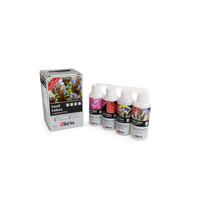 Red Sea Red/Coral Sea Colors Abcd (100 Ml) Size 4