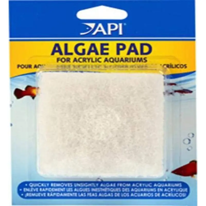 Api Algae Scrapers And Hand Held Pads For Acrylic Aquariums