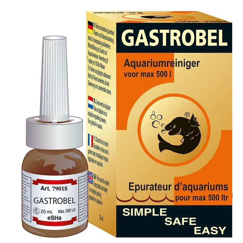 Esha Marron Aquarium Water Cleaner Gastrobel