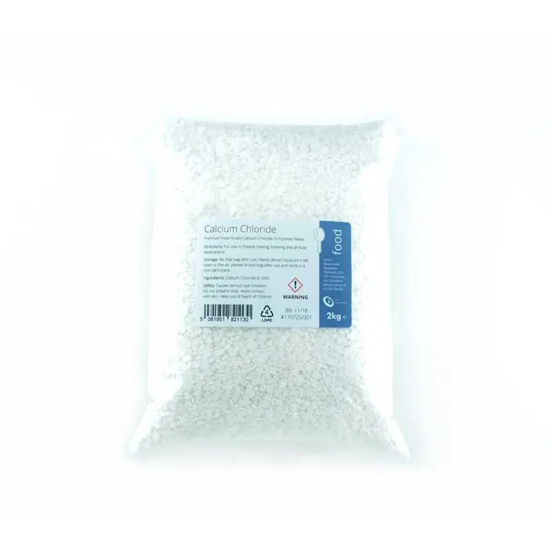 Intralabs Calcium Chloride - Dihydrate Flake Food Grade Cacl2 2Kg