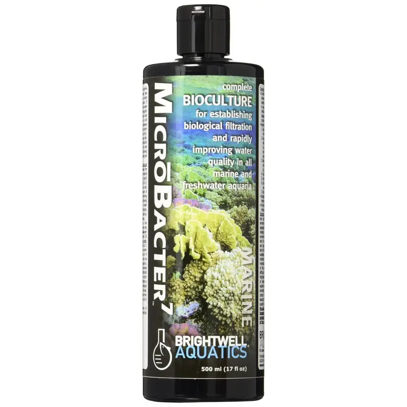 Brightwell-Aquatics Microbacter - Bioculture Fresh & Marine 500Ml Size 7
