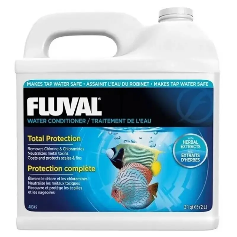 Fluval AquaPlus 2L Aquarium Dechlorinator Tap Water Conditioner - Safe Fish Tank