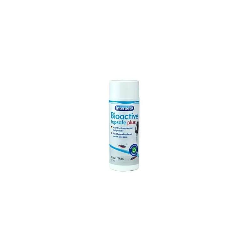 Interpet 80240 Bioactive Tapsafe Plus - For Treating Tap Water For Aquariums - 125 Ml