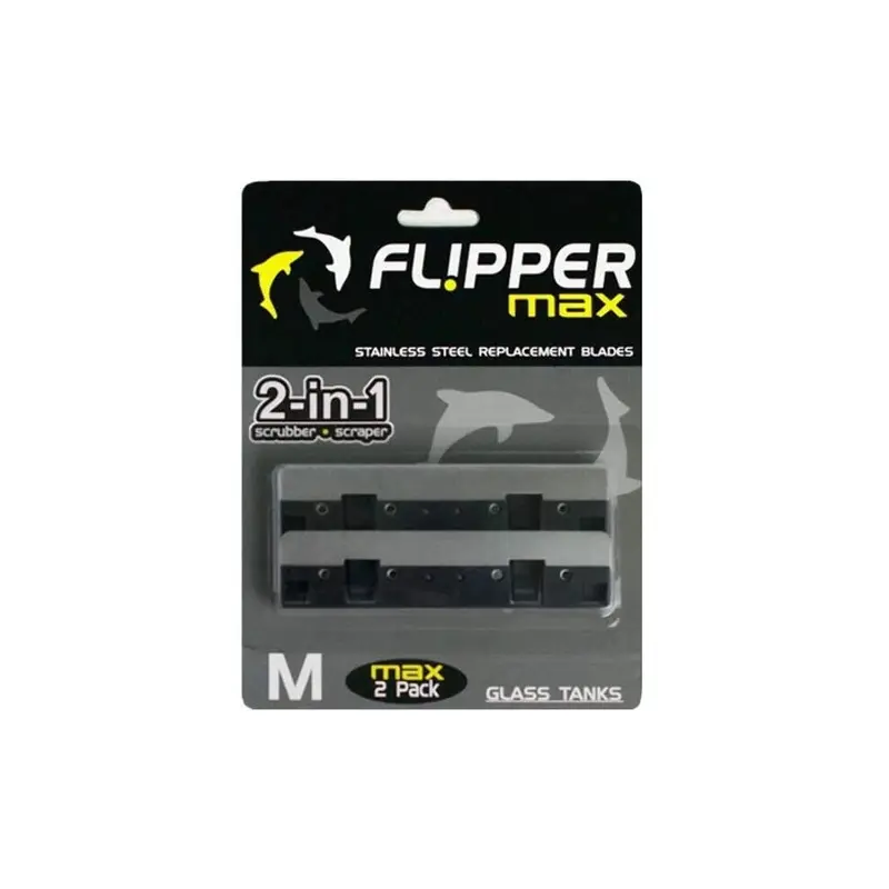 Brand:-Flipper Flipper Max Magnetic Scraper Replacement Blades X2