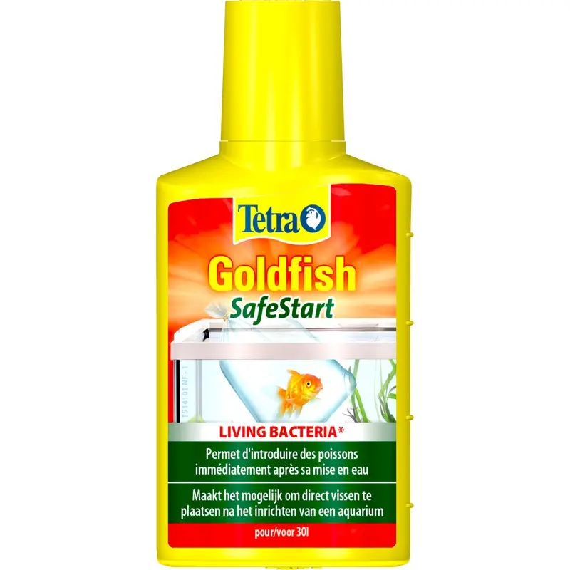Tetra Jaune Water Conditioner Goldfish Safestart Size 12
