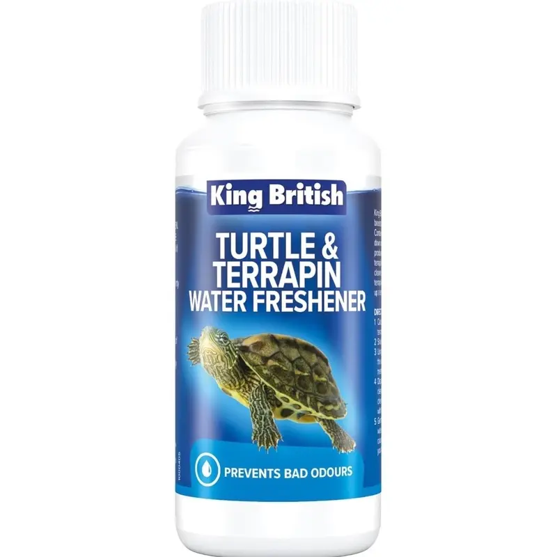 King British Turtle & Terrapin Water Freshener 100ml Prevent Bad Odours Tank