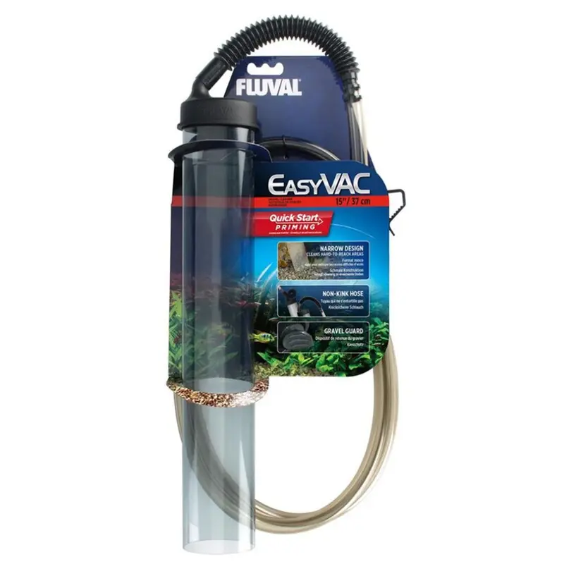 New Marina Fluval Easy Clean Aquarium Gravel Cleaner 37.5 Cm (15") 11062 Medium