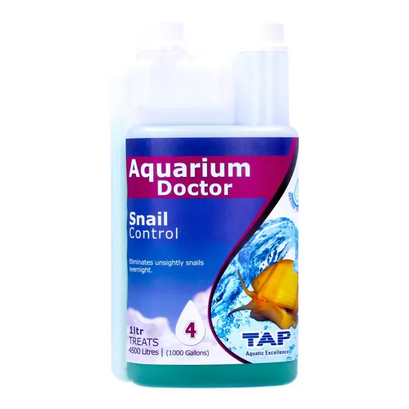 Tap Aquarium Doctor Snail Control Remover Tropical Coldwater Fish Tank 1L