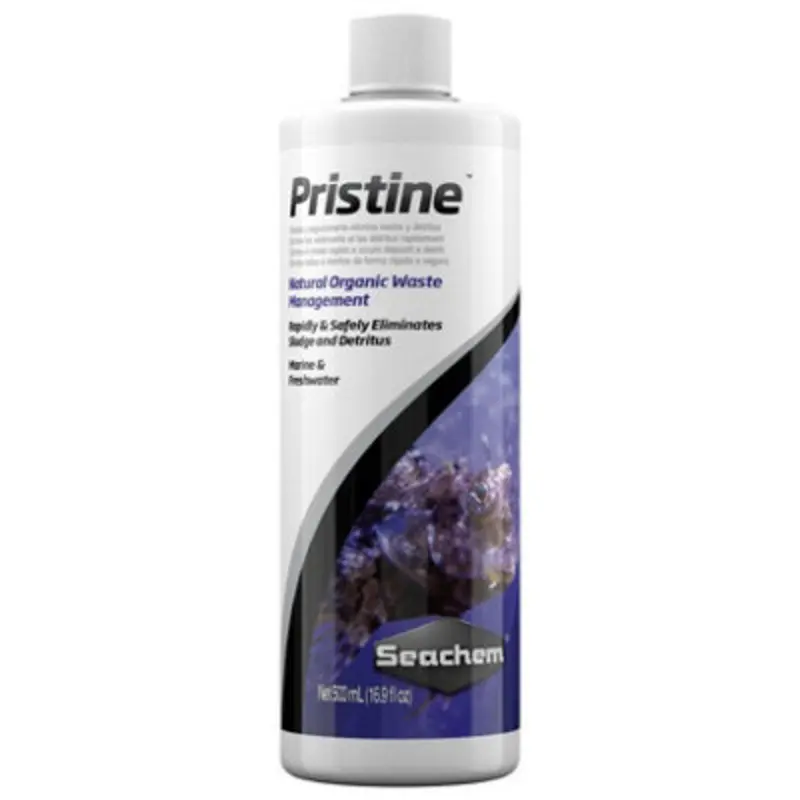 Seachem Pristine Natural Organic Waste Manager Sludge Remover Aquarium 500Ml