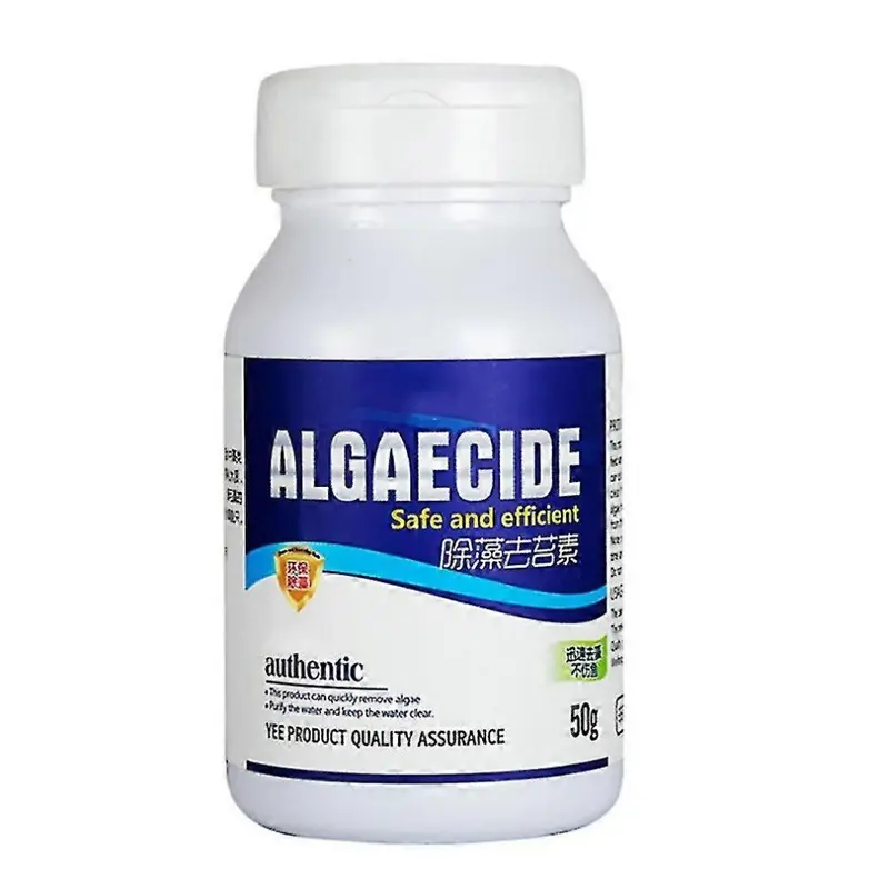 (As Show, One ) Aquarium Algaecide Water Algae Control Fish Tank Moss Remover 50G