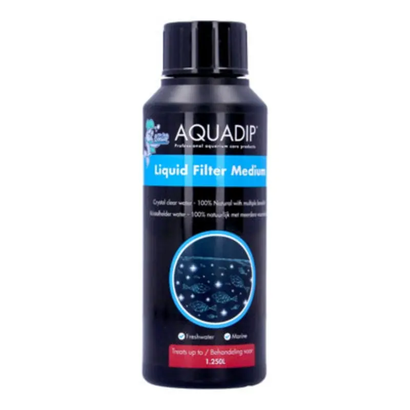 B&Q Aquadip Liquid Filter Crystal Clear Water Treatment 250Ml Medium