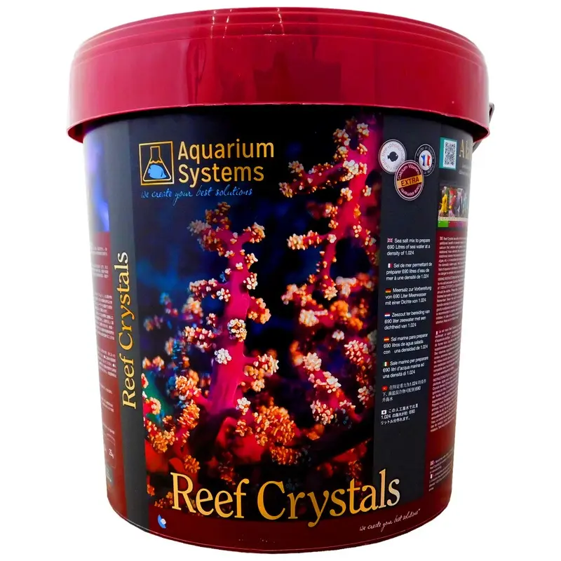 New Aquarium Systems Reef Crystals Marine Salt Fish Tank Coral