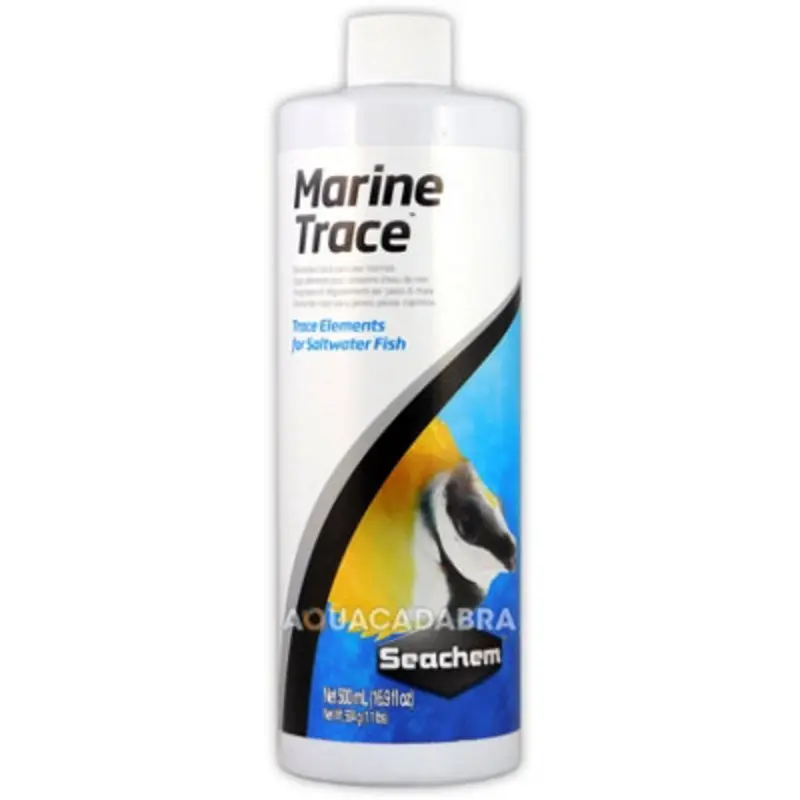 Seachem Marine Trace 500Ml Elements For Marine Aquarium Fish Tank Reef Coral