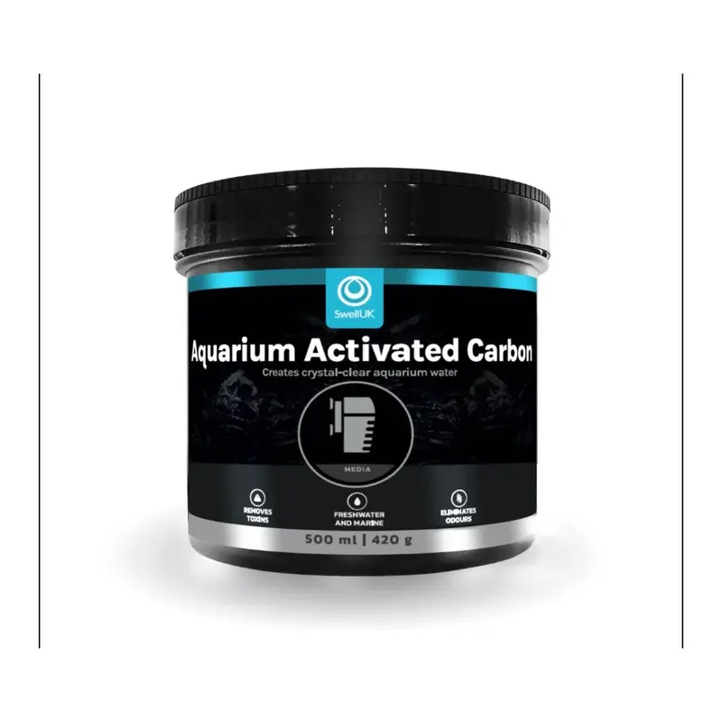 Swell Uk Swell Aquarium Activated Carbon Media 500Ml/420G Pack Size 2