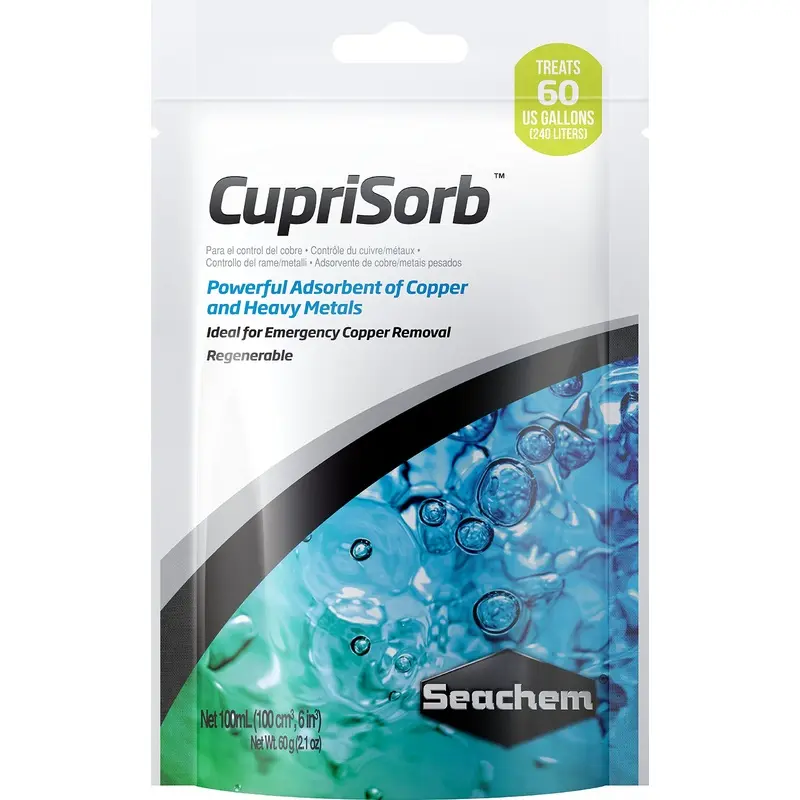 Seachem CupriSorb Copper Remover from Water, 100 ml