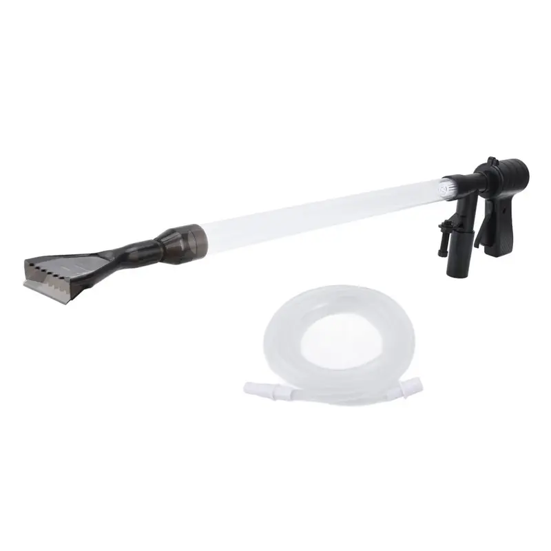 Multifunction Aquarium Gravel Cleaner Water Changer Fish Tank Sand Cleaner with Hose