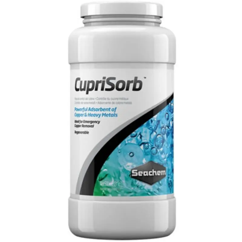Seachem Cuprisorb Copper Heavy Metal Absorbent Resin Marine 500Ml