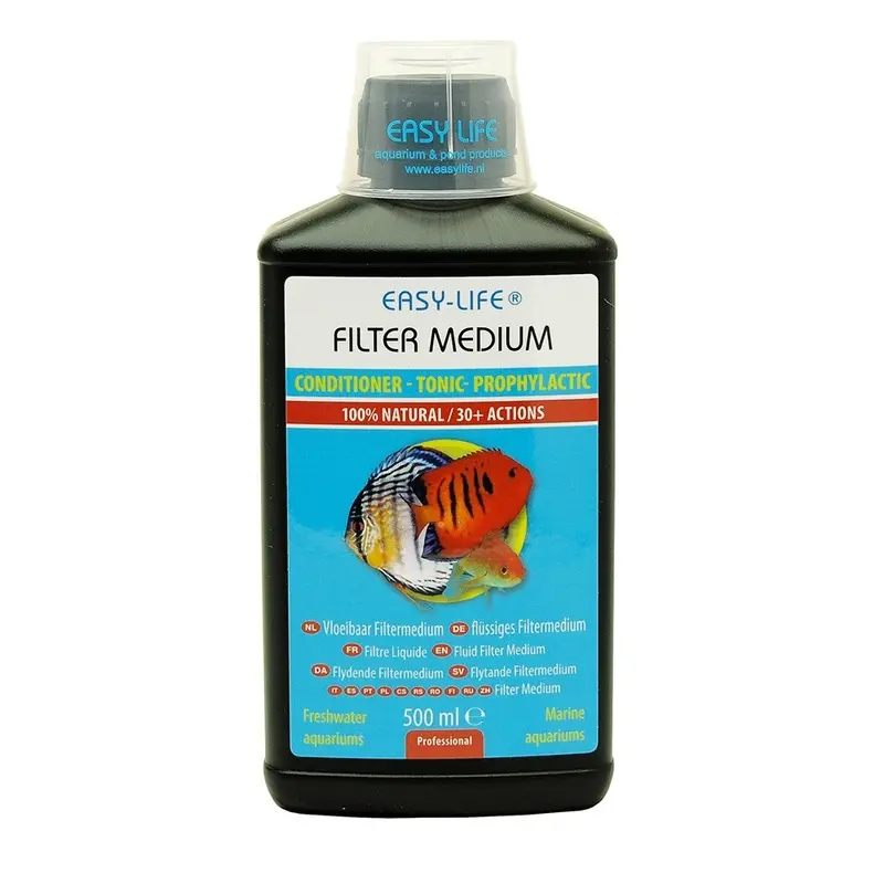 Easy-Life Fluid Filter Medium 500ml Versatile Treatment Marine Fresh Aquarium