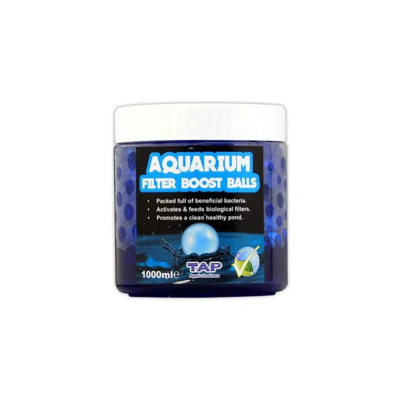 Tap Aquarium Filter Boost Balls Quick Start Litre Size 1