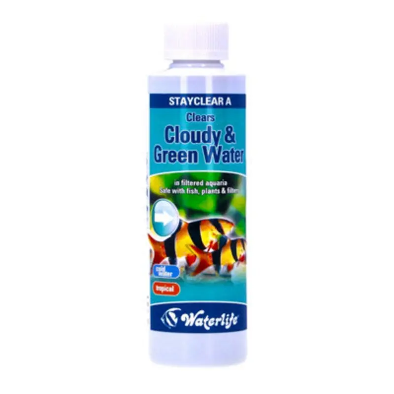 Waterlife Green Stayclear A Clears Cloudy & Water 250Ml