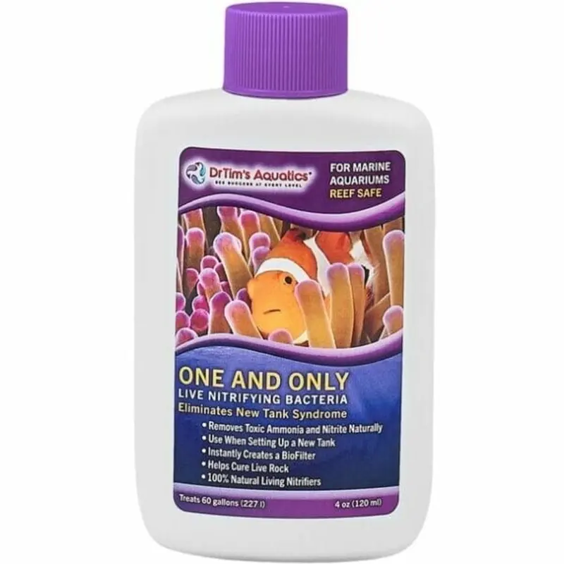 Dr Tims One & Only Life Filter Start Nitrifying Bacteria Marine 4oz 120ml