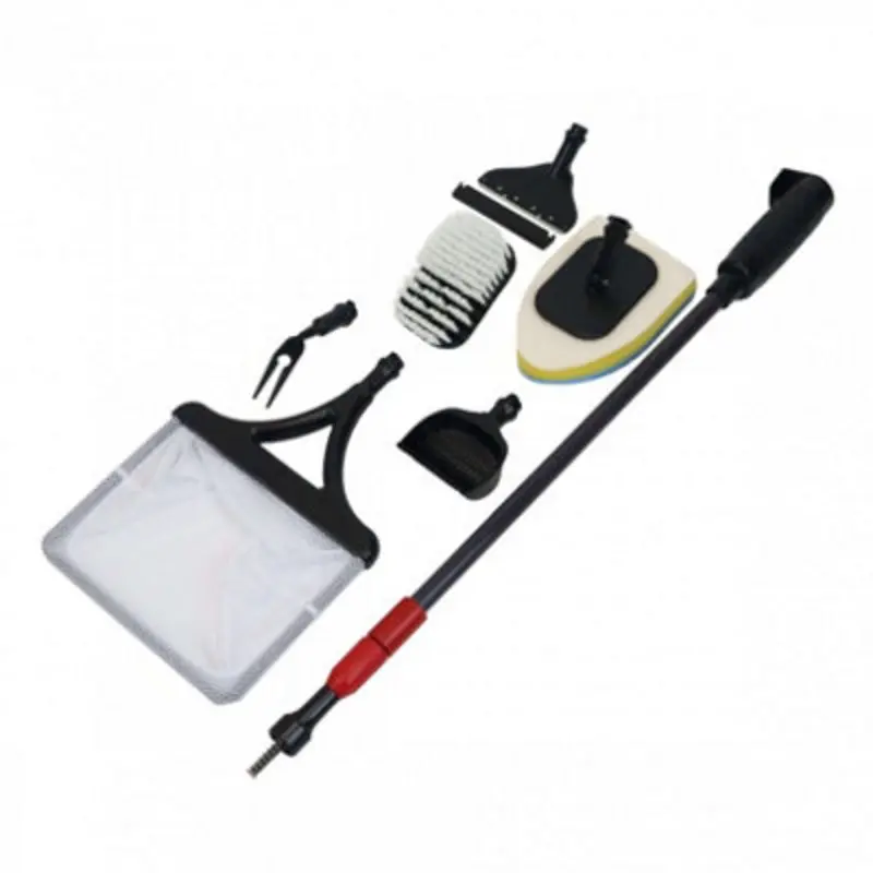 Swell 6 In 1 Professional Multi Tool Kit - Aquarium - Fish Tank Cleaning Brush