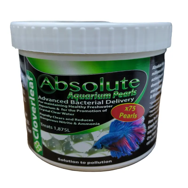 Cloverleaf Absolute Aquarium Pearls In Tub Of 75