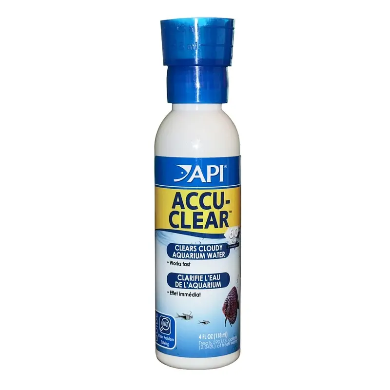 API ACCU-CLEAR Freshwater Aquarium Water Clarifier 118 ml Bottle