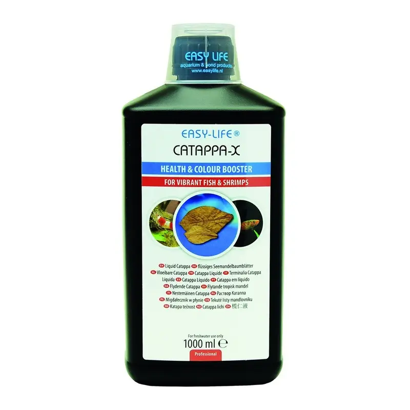 Easy-Life Catappa-X 1000ml (1Ltr) Aquarium Catappa Fish Shrimp Disease Healing