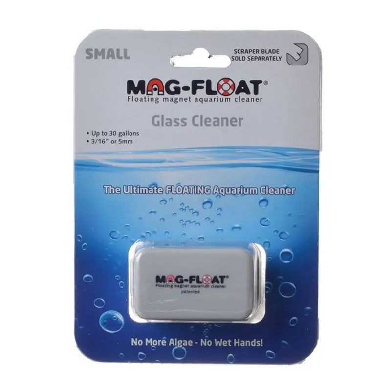Mag-Float Floating Magnet Aquarium Glass Cleaner Up To 30 Gallons Small