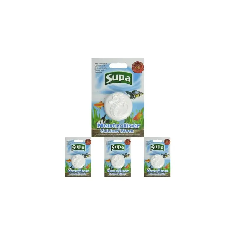 New Supa Neutraliser Block: Calcium Block, Aquarium/Vivarium