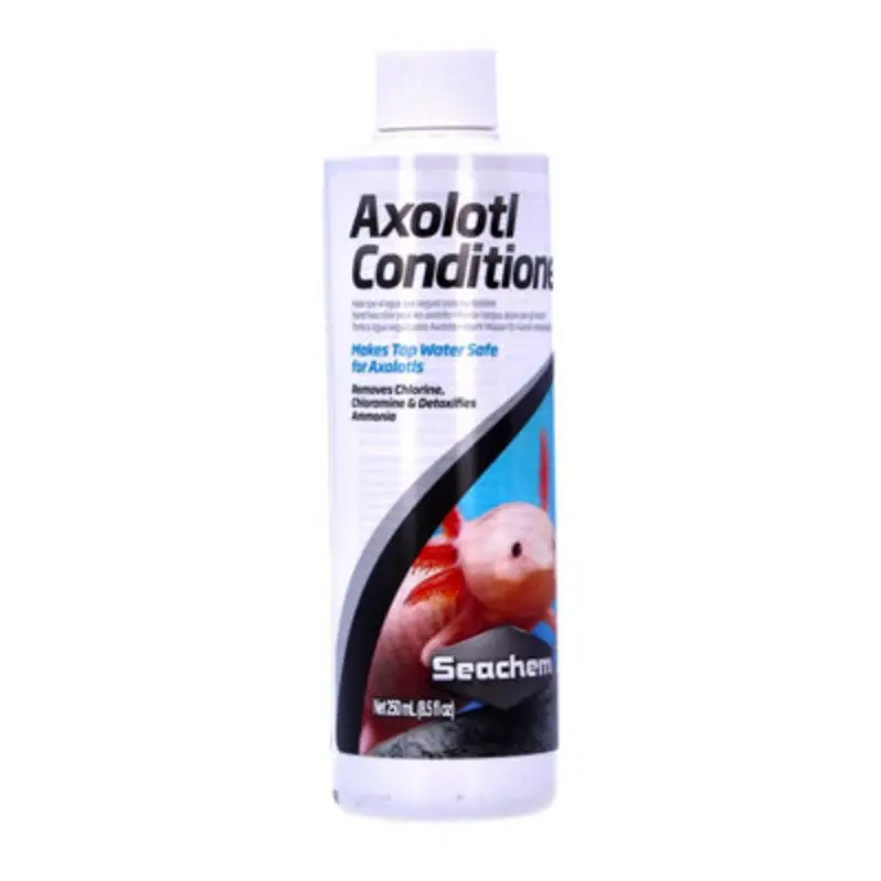 Seachem Axolotl Conditioner Aquarium Fish Tank Treatment 250Ml Coral