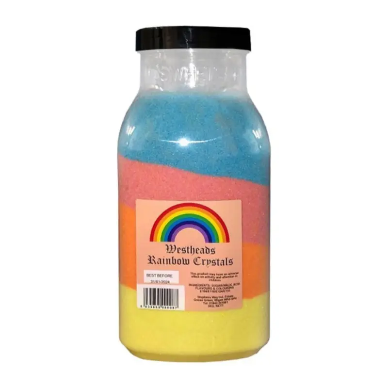 Yourbrand Westheads Rainbow Crystals Jar 3Kg