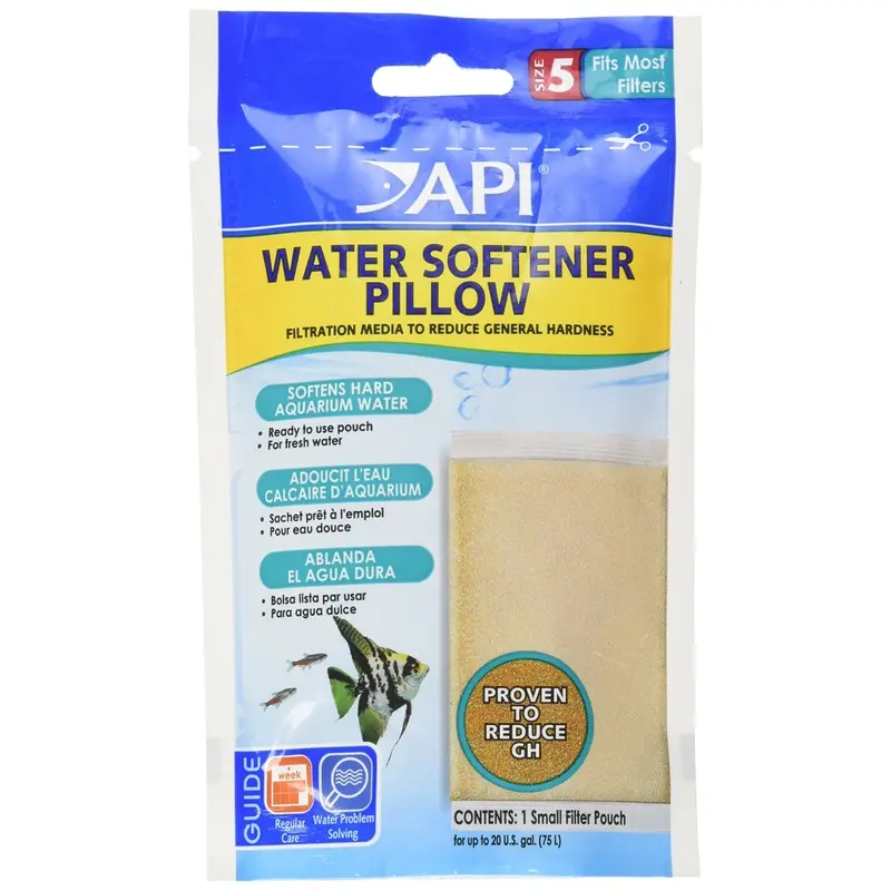 API Aquarium Canister Filtration Water Softener Pillow