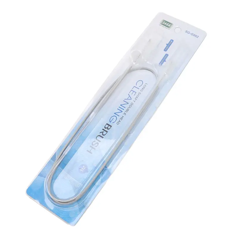 Aquarium Filter Brush Double Head Spring Pipe Cleaning Brush for Aquarium Fish Tank