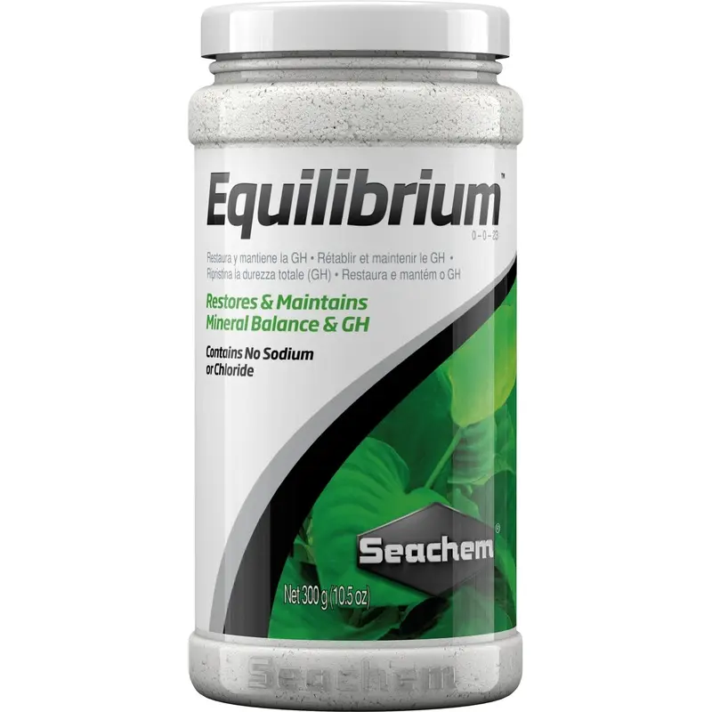 Seachem Equilibrium Aquarium Water Conditioner, 300 g,white